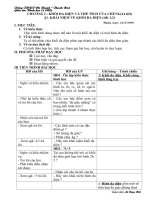 Giáo án hinh học 12  chương I (nang cao)