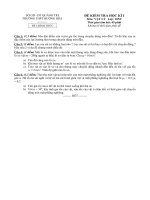 Đề thi học kì 1 08-09 lớp 10 nâng cao
