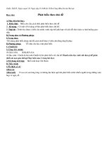 Phát biểu theo chủ đề