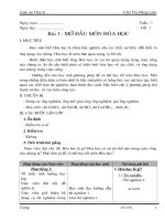 GA Hóa học 8 Chuong I