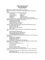 Đề kiểm tra Ngữ văn 9 học kì II