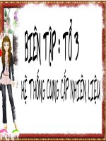 bài 27,28 :hệ thống cung cấp nhiên liệu