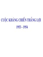 Bài 11.Cuộc kháng chiến thắng lợi