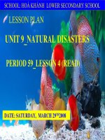 Unit 9: Lesson 4 (Read)