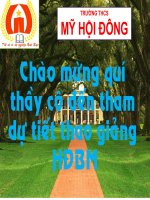 Bài : 48  Hệ Thần kinh sinh dưỡng