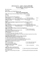 De thi hoc ki I¸ninh hoc 11-ban co ban