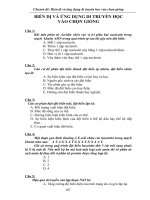 Tuyển tập câu hỏi về phần biến dị ( Sinh 9)