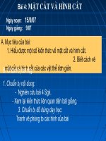 bài 4 hình cát mạt cắt