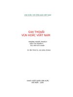 Giai thoại văn học Việt Nam-rất hay.Font:VNcentury
