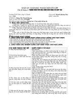 Hoạt động ngoài giờ lên lớp tháng 4