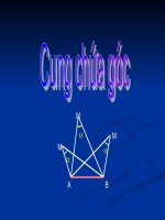 Cung chứa góc - Hình học 9