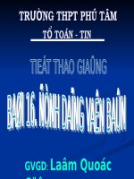 định dạng văn bản
