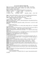 ôn tập tự luận k11 HK I (08-09)