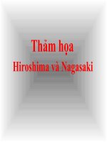Chùm ảnh : Thảm hoạ Hiroshima và Nagasaki