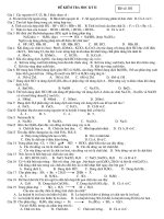 Đề KTHKII (THPT Nghĩa Đàn)