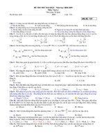ĐỀ THI THỬ ĐH (157có ĐA)