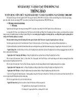 Thông báo tuyển dụng