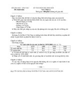 Đề chọn HS Giỏi