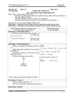 Giáo án Số học 6