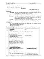 Giáo án lớp 5 tuần 30