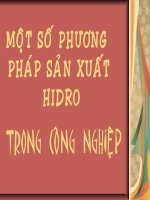 Sản xuất hydrocacbon