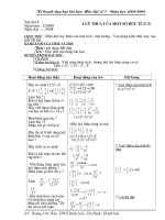 Bài 6: Lũy thừa của số hữu tỉ ( Tiếp theo)