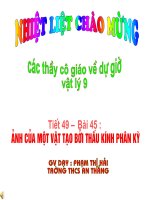 Tiet 49: Ba 45 : Anh cua vat tao boithau kinh phan kii