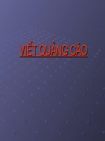 Viết quảng cáo