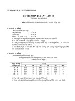 KỲ THI OLYMPIC TRUYỀN THỐNG  30/4