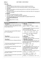 tiết 14 Axit nitric - muối nitrat (tiết 2 ban cơ bản).