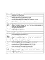 Tac Dong Nhieu Gen Len Mot Tinh Trang