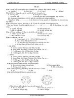 đề kiểm tra 1 tiết