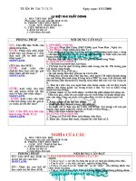 Ngữ văn 11, Tuần 19