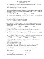 ĐỀ 3 - THI THỬ DAI HỌC- 2008