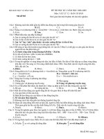 Thi HK1- Lý 12D- Đề 2- Xuân Đỉnh