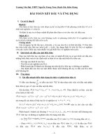 Ứng dụng của tính đơn điệu vào Đại số