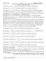 Các bài toán tiếp tuyến