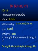 Tổng kết chương I