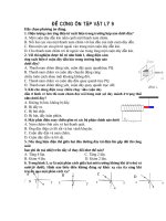 Ôn tập Vật lý 9