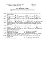 XK: KT 15 phut lop 11 Chuong II (de 1)