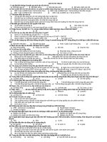 đề thi thử TN theo cấu trúc của bộ 2