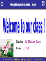 Reading - Unit8 - 11CB - Vietnam style