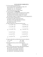 60 cau trac nghiem lop 12