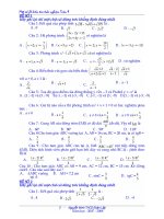 Một số đề trắc nghiệm Toán 9