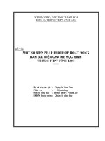 Sáng kiến kinh nghiệm GDCD THPT