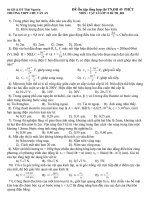 Đề,ĐA Ôn thi TN,ĐH_Phần Tổng hợp_TH_4
