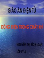 dong dien trong chat khi