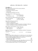 Kiểm tra chương I: Tứ giác