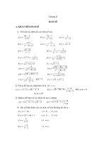 các bài  toán luyệ tập lớp 10