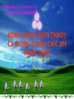 hình nón -diện tích  thể tích (tiết 1)